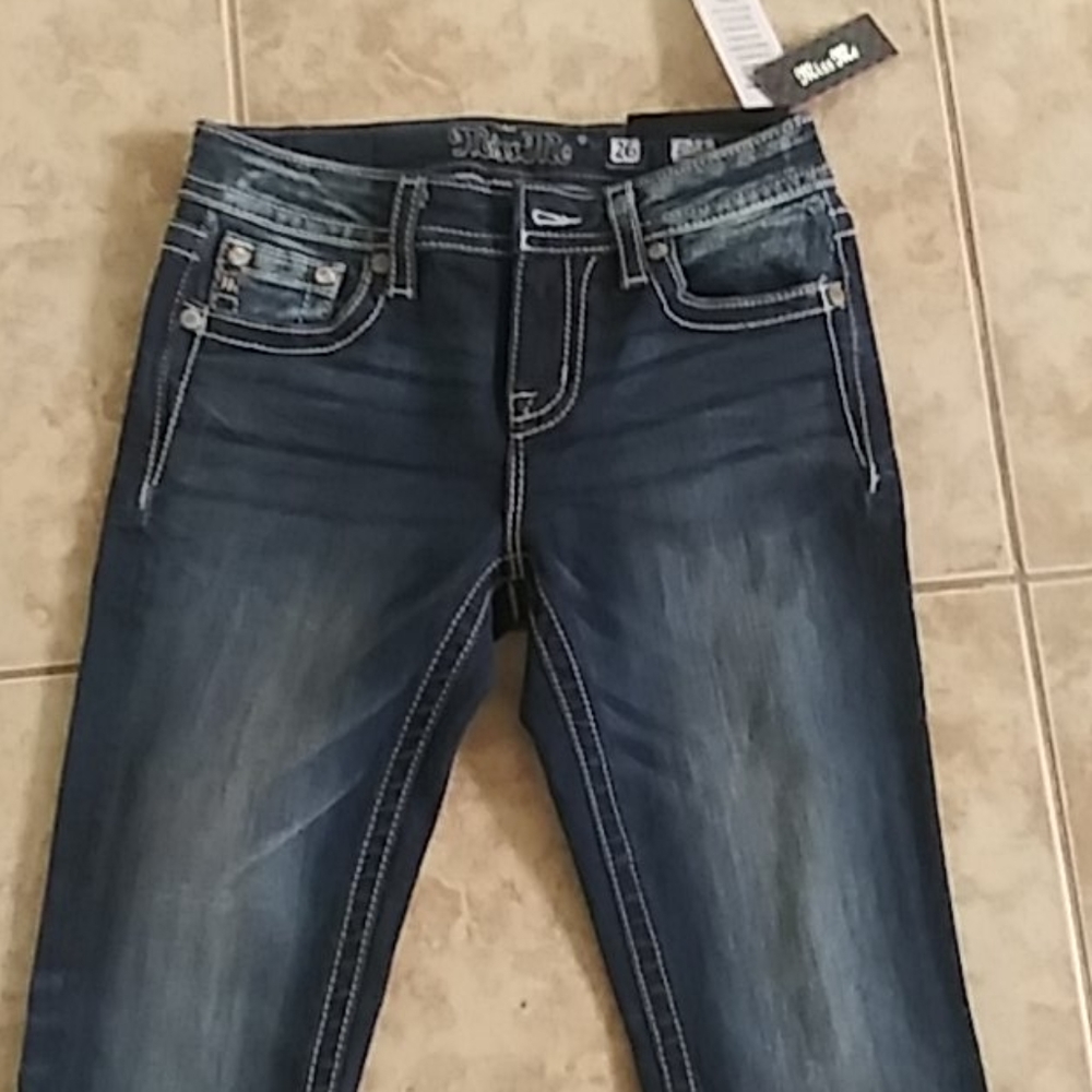 Miss Me Peacock Beautiful Jeans 👖 New With Tags